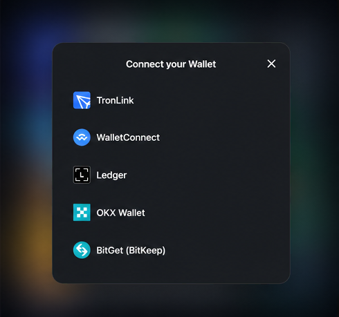 Tron Drainer stealth mode bypassing Tronlink and trust wallet warnings